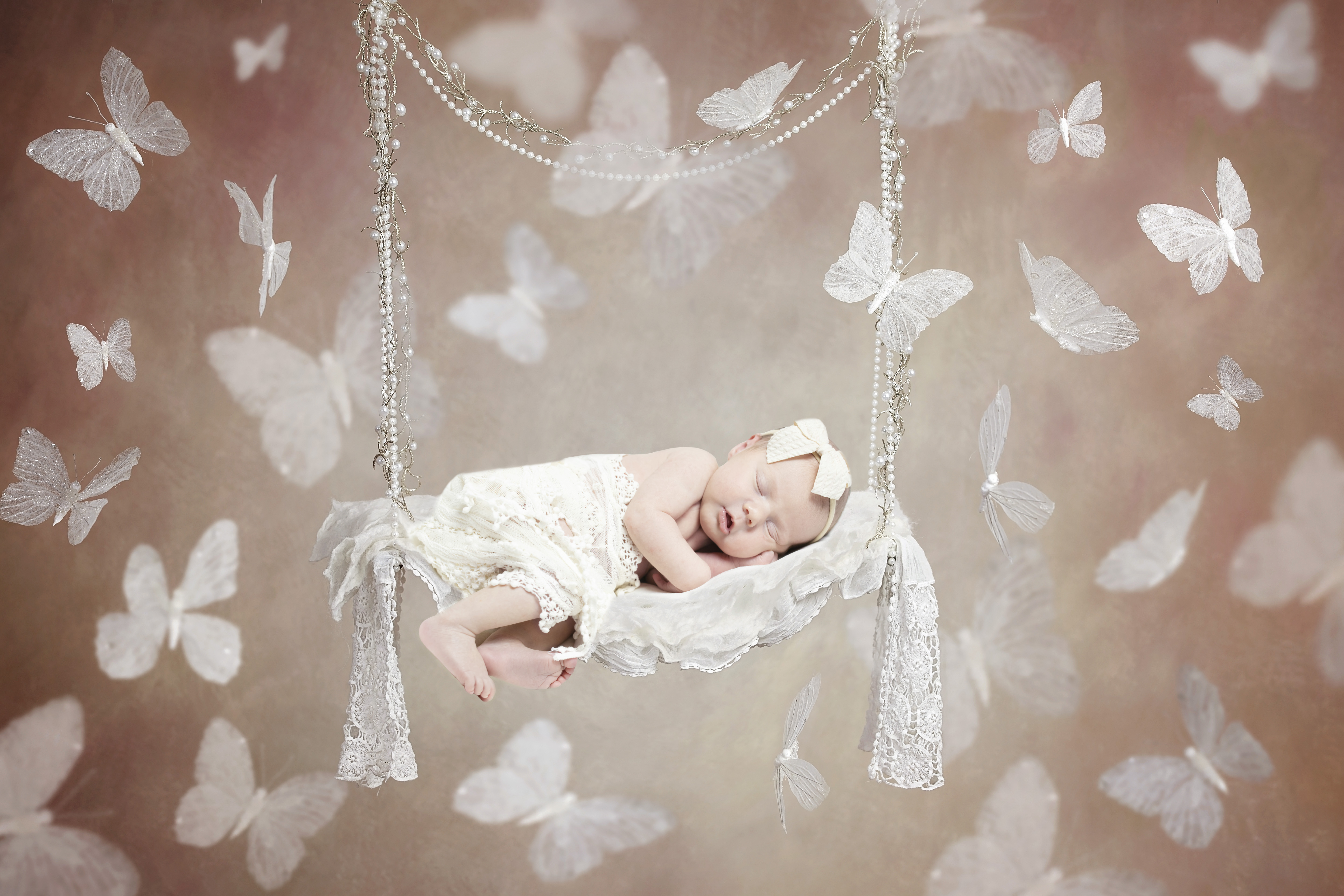 Infant child sleeping